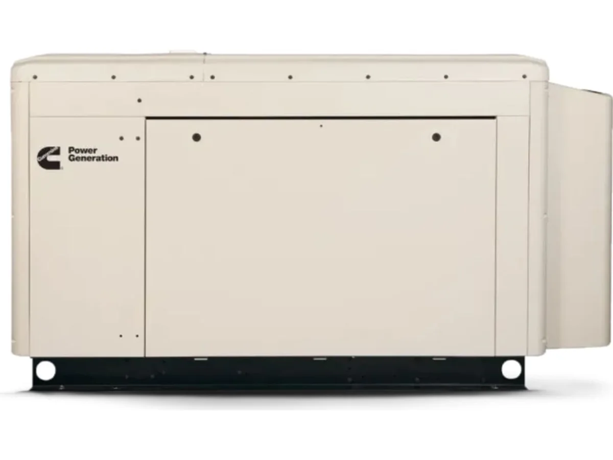 Cummins RS25 25kW liquid-cooled Natural Gas / LP Vapor standby generator