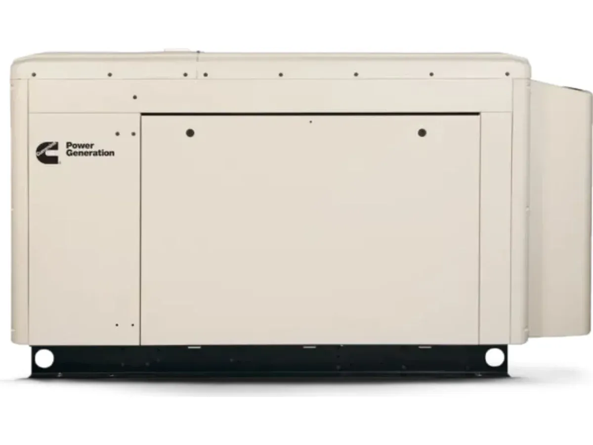 Cummins RS40 40kW liquid-cooled Natural Gas / LP Vapor standby generator